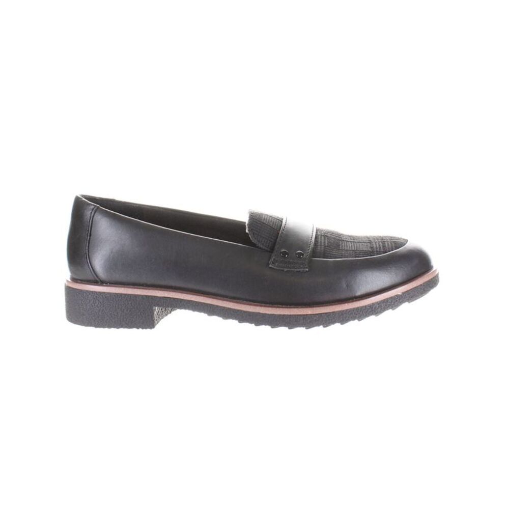 Clarks Black Loafers